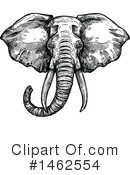 Elephant Clipart #1462554 by Vector Tradition SM