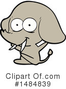 Elephant Clipart #1484839 by lineartestpilot