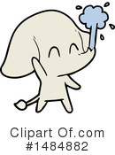 Elephant Clipart #1484882 by lineartestpilot