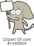 Elephant Clipart #1488824 by lineartestpilot