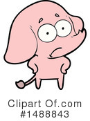 Elephant Clipart #1488843 by lineartestpilot
