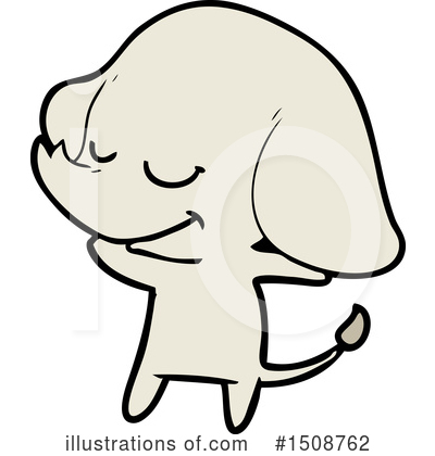 Royalty-Free (RF) Elephant Clipart Illustration by lineartestpilot - Stock Sample #1508762