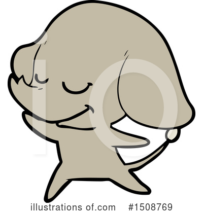Royalty-Free (RF) Elephant Clipart Illustration by lineartestpilot - Stock Sample #1508769