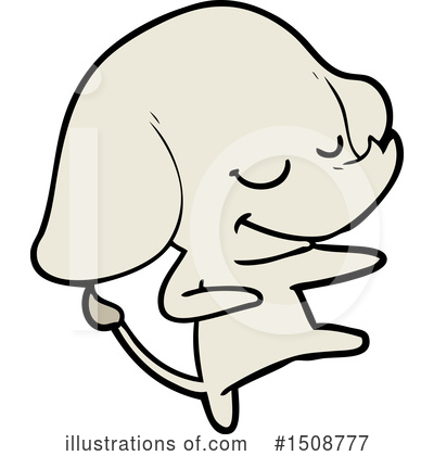 Royalty-Free (RF) Elephant Clipart Illustration by lineartestpilot - Stock Sample #1508777