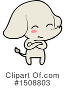 Elephant Clipart #1508803 by lineartestpilot