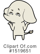 Elephant Clipart #1519651 by lineartestpilot