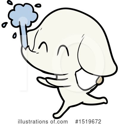Royalty-Free (RF) Elephant Clipart Illustration by lineartestpilot - Stock Sample #1519672