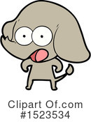 Elephant Clipart #1523534 by lineartestpilot