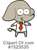 Elephant Clipart #1523535 by lineartestpilot