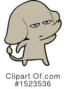 Elephant Clipart #1523536 by lineartestpilot