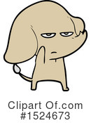 Elephant Clipart #1524673 by lineartestpilot