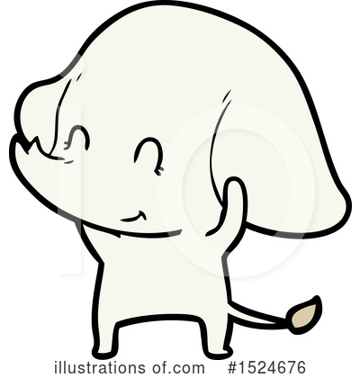 Royalty-Free (RF) Elephant Clipart Illustration by lineartestpilot - Stock Sample #1524676