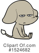 Elephant Clipart #1524682 by lineartestpilot