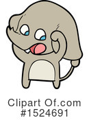 Elephant Clipart #1524691 by lineartestpilot