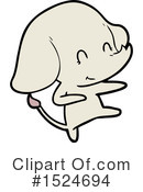 Elephant Clipart #1524694 by lineartestpilot