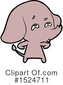 Elephant Clipart #1524711 by lineartestpilot