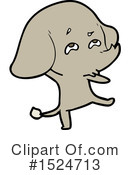 Elephant Clipart #1524713 by lineartestpilot