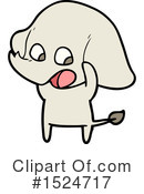 Elephant Clipart #1524717 by lineartestpilot