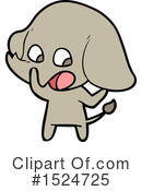 Elephant Clipart #1524725 by lineartestpilot