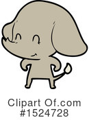 Elephant Clipart #1524728 by lineartestpilot