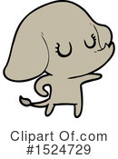 Elephant Clipart #1524729 by lineartestpilot