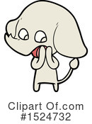 Elephant Clipart #1524732 by lineartestpilot