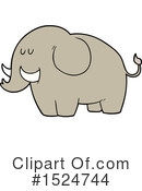 Elephant Clipart #1524744 by lineartestpilot