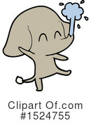 Elephant Clipart #1524755 by lineartestpilot