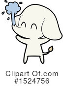 Elephant Clipart #1524756 by lineartestpilot