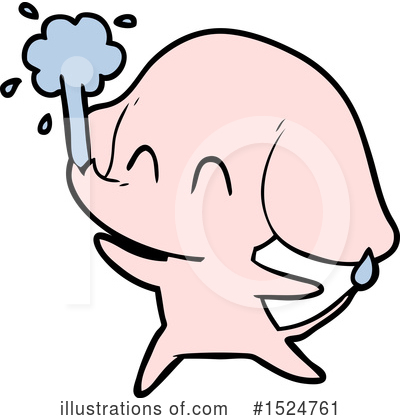 Royalty-Free (RF) Elephant Clipart Illustration by lineartestpilot - Stock Sample #1524761