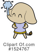 Elephant Clipart #1524767 by lineartestpilot
