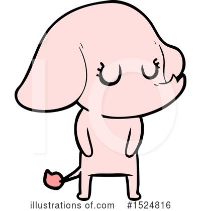Royalty-Free (RF) Elephant Clipart Illustration by lineartestpilot - Stock Sample #1524816