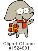 Elephant Clipart #1524831 by lineartestpilot