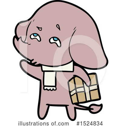 Royalty-Free (RF) Elephant Clipart Illustration by lineartestpilot - Stock Sample #1524834