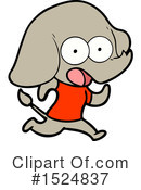 Elephant Clipart #1524837 by lineartestpilot