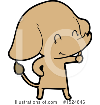 Royalty-Free (RF) Elephant Clipart Illustration by lineartestpilot - Stock Sample #1524846