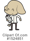 Elephant Clipart #1524851 by lineartestpilot