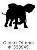 Elephant Clipart #1533945 by AtStockIllustration