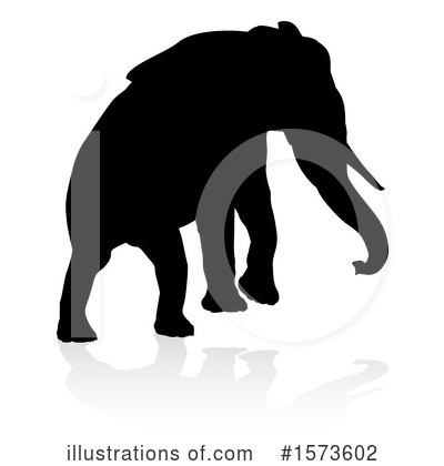 Royalty-Free (RF) Elephant Clipart Illustration by AtStockIllustration - Stock Sample #1573602