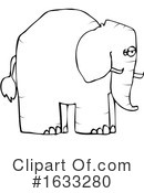 Elephant Clipart #1633280 by djart