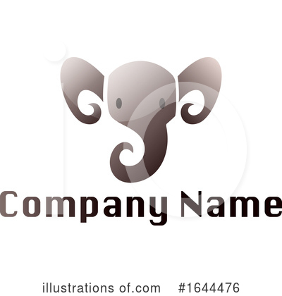 Royalty-Free (RF) Elephant Clipart Illustration by Morphart Creations - Stock Sample #1644476