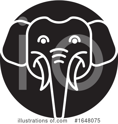 Royalty-Free (RF) Elephant Clipart Illustration by Lal Perera - Stock Sample #1648075