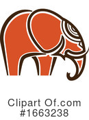 Elephant Clipart #1663238 by Vector Tradition SM