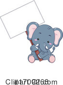Elephant Clipart #1709268 by BNP Design Studio