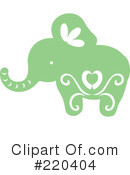 Elephant Clipart #220404 by Cherie Reve