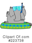 Elephant Clipart #223738 by djart