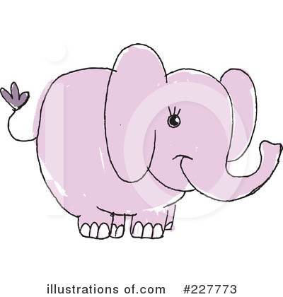 Purple Elephant Clipart #227773 by yayayoyo