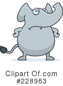 Elephant Clipart #228963 by Cory Thoman