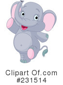 Elephant Clipart #231514 by Pushkin