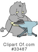 Elephant Clipart #33487 by djart